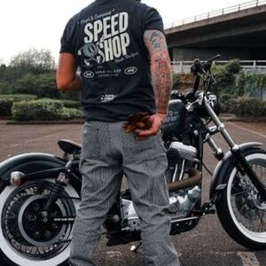 Floyd and Company Hickory Stripe work pants